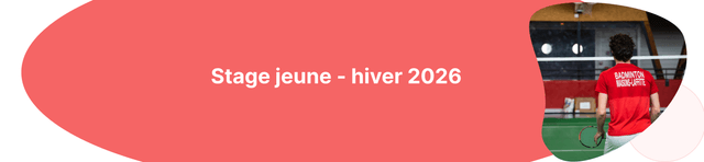 Stage jeune - Hiver 2026